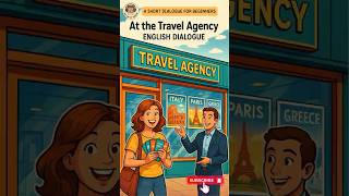 ✈️ English Conversation Practice: At the Travel Agency | Easy English Dialogues for Beginners 🌍