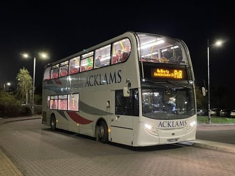Acklams of Beverley YX63LHH on a service 22 to Humber Bridge Country Park