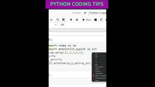 How to Plot Error Bars in Python with Matplotlib | #jupyternotebook |#matplotlib |#numpy
