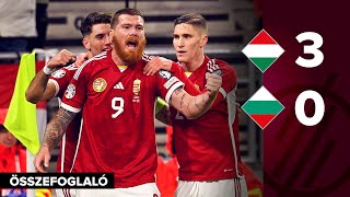 Eb-selejtező: Magyarország–Bulgária 3–0 | összefoglaló