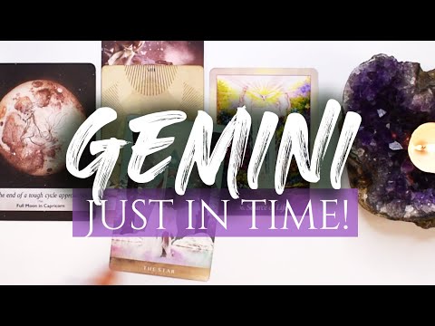 GEMINI TAROT READING | "THE GATE OPENS TO YOUR GOLDEN ERA!" JUST IN TIME