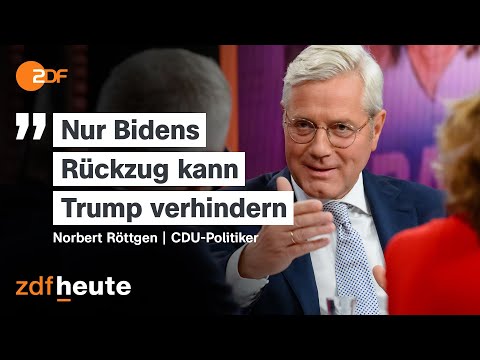 Biden is faltering, Macron is gambled – easy pickings for nationalists? | Maybrit Illner, July 4,...
