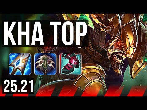 KHA'ZIX vs ORNN (TOP) | EUW Diamond | 25.21