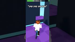 BACK IN MY DAY WE HAD TO BIKE TO SCHOOL UPHILL BOTH WAYS #roblox #funny