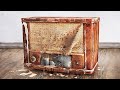1959 Philips Futurit Old Radio Restoration