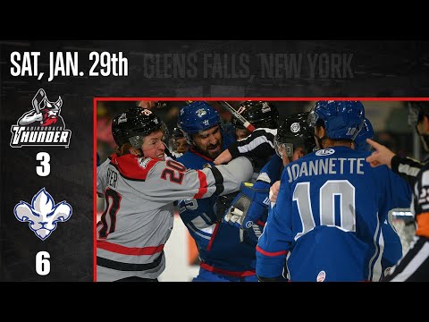 1/29/22 Trois-Rivières Lions 6 - Adirondack Thunder 3