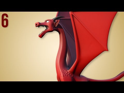 CGC Classic: Creating a Stylized Dragon Pt.6 (Blender 2.6)
