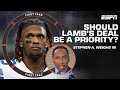 Stephen A. calls for the Cowboys to NOT make CeeDee Lamb’s deal a priority 👀 | First Take