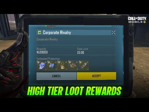 Highest Rarity Loots in DMZ: Corporate Rivalry Contract Guide | CODM - COD Mobile