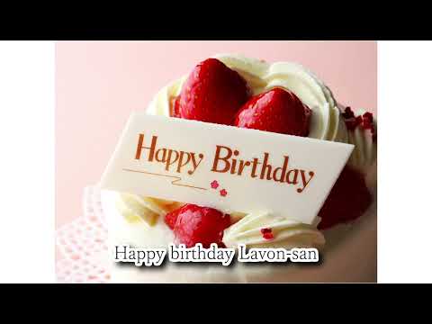 Happy birthday Lavon-san[Plugless 440hz]