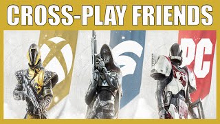 How To Add Cross-Play Friends And Invite Friends Using Cross-play Destiny 2 - Find Bungie Name