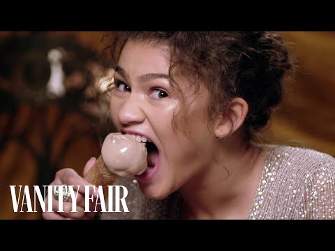 Zendaya Eats Ice Cream With Her Teeth | Secret Talent Theatre | Vanity Fair Video