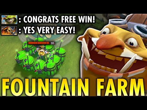 WTF POS1 Carry Techies in 7.28 --- 100% No Mercy Fountain Farming Heroes
