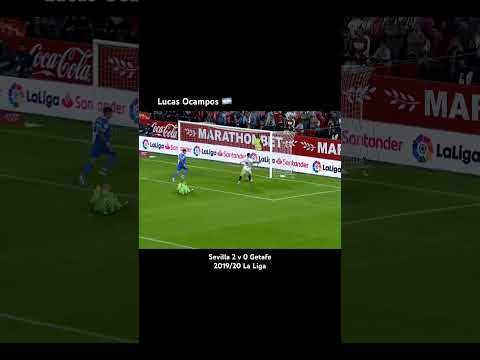 Birthday - Lucas Ocampos: Scoring an absolute screamer goal for Sevilla, what a crazy banger