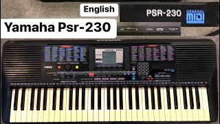 Video thumbnail for Yamaha Psr-230 Keyboard ( Wilson’s music instruments 03371476660 ) by Wilsons Musical Instruments