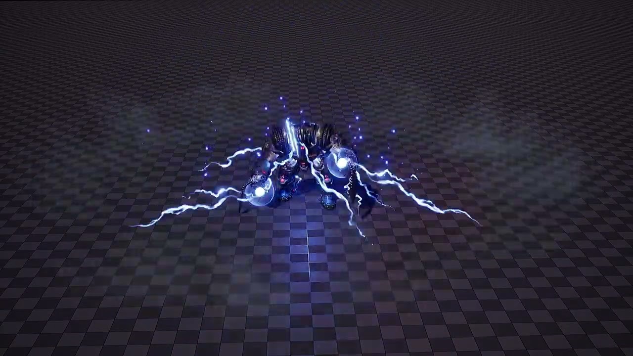 Lightning Explosion VFX preview