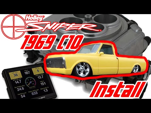 1969 C10 Holley Sniper EFI 2 Install