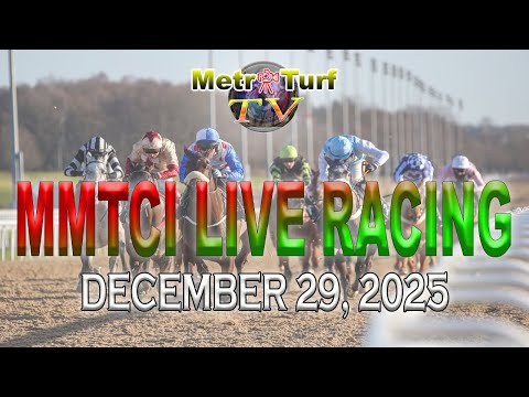 29 December 2025 | Philippines Horse Racing Live | Metro Manila Turf Club Inc.