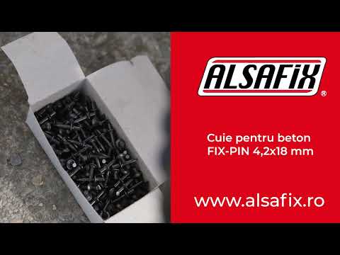 Cuie pentru beton Alsafix FIX-PIN 4,2x18 mm