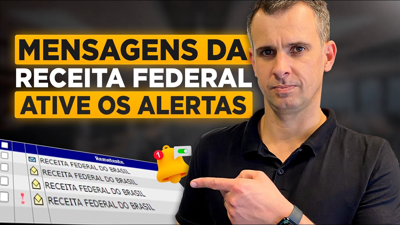 COMO acessar NOTIFICAÇÕES da RECEITA FEDERAL no Portal e-CAC e ATIVAR ALERTAS para NOVAS MENSAGENS ❗
