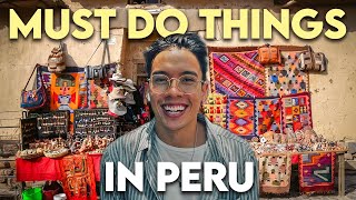 MUST DO THINGS IN PERU | THAT AREN&amp;#39;T MACHU PICCHU | 2021