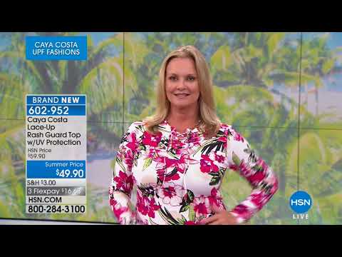 HSN | Caya Costa UPF Fashions 06.01.2018 - 03 PM