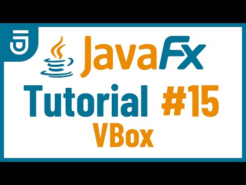 VBox | JavaFX GUI Tutorial for Beginners