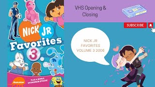 Download lagu Nick Jr Favorites Volume 3 2006 VHS Opening & Closing mp3