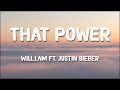 Will.i.am - That Power ft. Justin Bieber (Lyrics)
