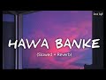 Hawa Banke (Slowed and Reverb) Darshan Raval Lofi version || lost lofi||