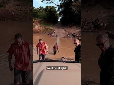 Halfway ferry crossing in Sierra Leone | 76 Overland