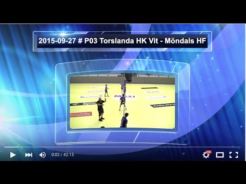 2015-09-27 # P03 Torslanda HK Vit - Möndals HF