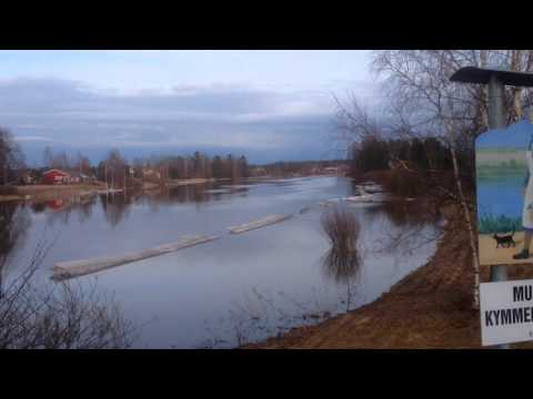 Kyrönjoen tulvavahti 30.3.2016 (Isokyrö, Ulvila ja Valtaala, ilta)