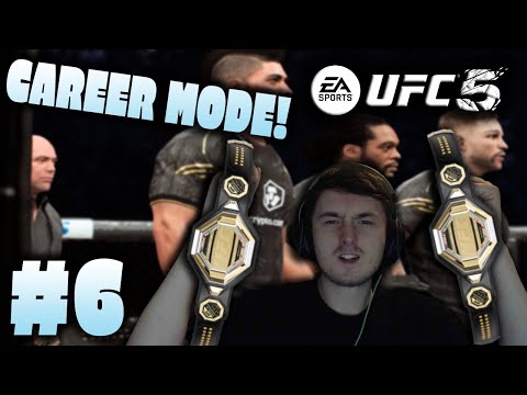 UFC 5 CAREER MODE - "DOUBLE CHAMP!" EP.6 w/Hazzahh