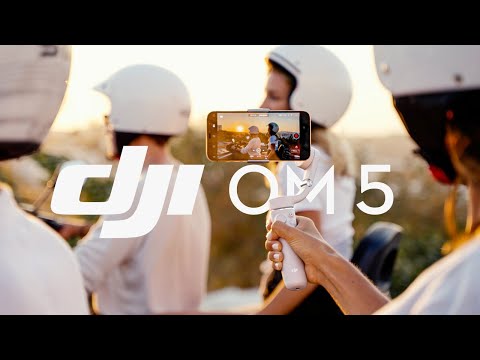 Athens gray OM5ATG DJI   with a built in stabilizer DJI OM 5