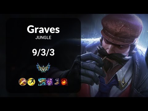 Graves vs Jarvan IV JUNGLE - KR CHALLENGER Patch 14.24