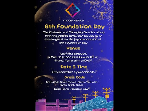 Vikran Engineering & Exim Pvt. Ltd-Foundation day 2023