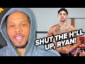 GERVONTA DAVIS TO RYAN GARCIA "SHUT THE H*** UP!" SLAMS HIM FOR FAKE "ADVANTAGES"