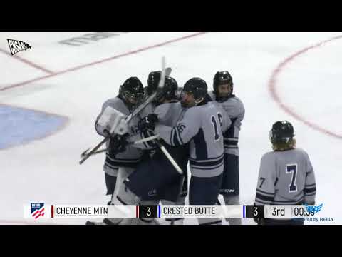 Highlights: Crested Butte beats Cheyenne Mountain in hockey semis