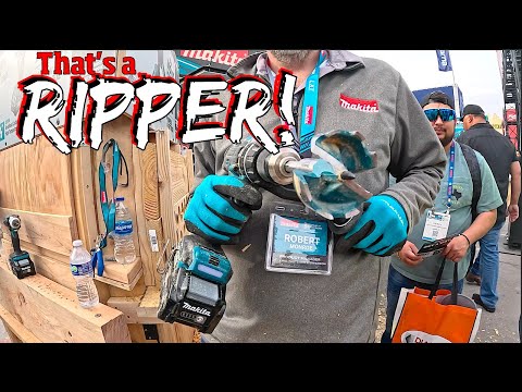 The NEWEST tools at World of Concrete