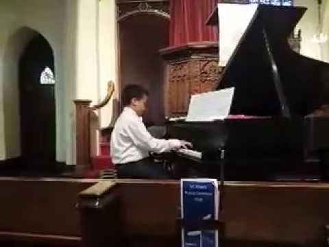 Elijah  playing Mozart Symphony 40.