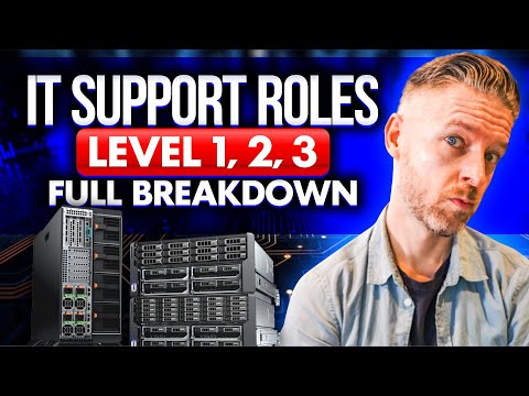 What Does IT Support Do In 2025? Level 1, 2, And 3 Admin Roles