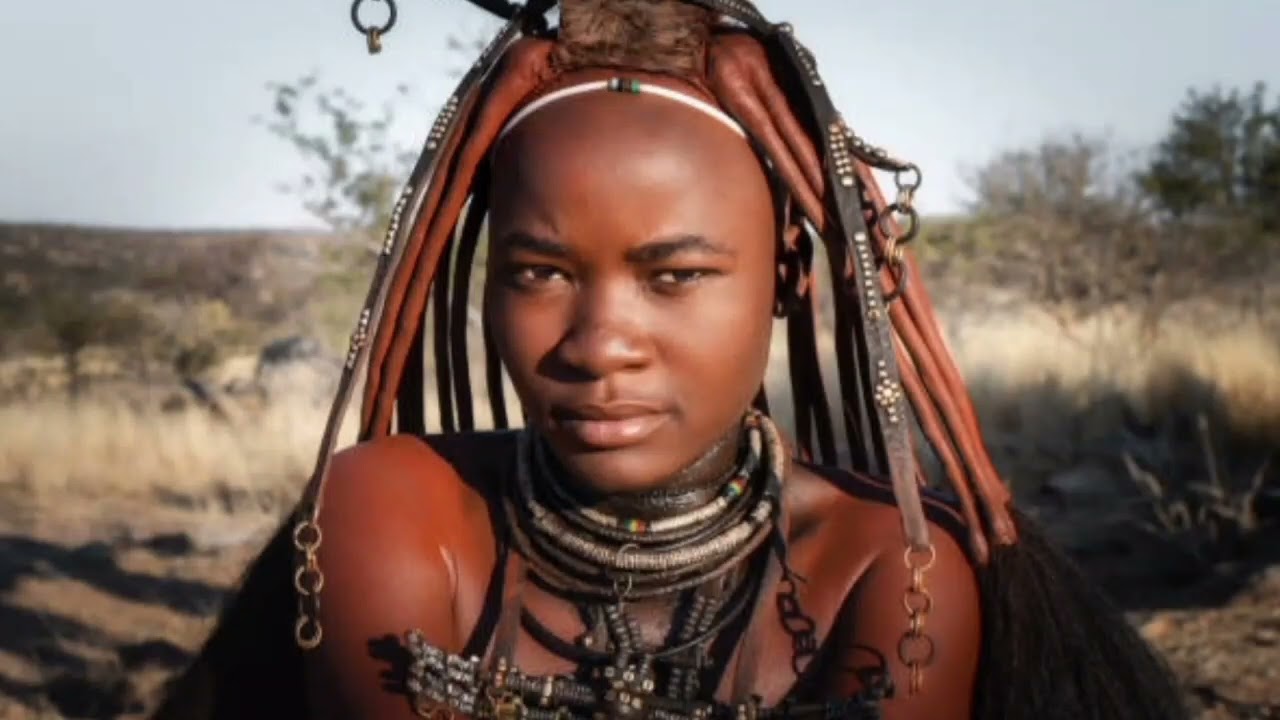 The Himba indigenous people of  Northern Namibia in Africa