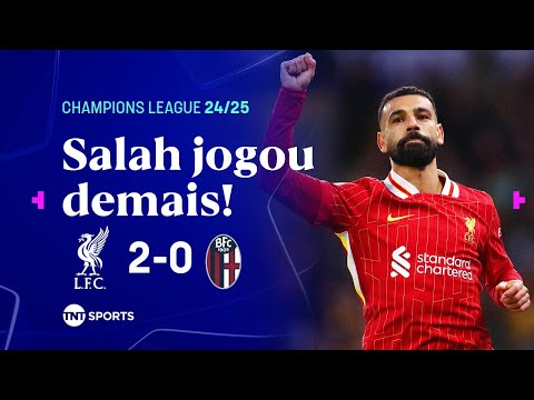 Gols e lances de Liverpool x Bologna