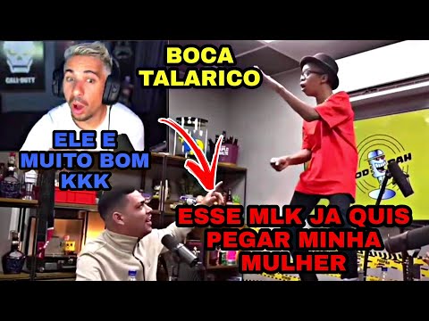 PIUZINHO REAGINDO A BOCA DE 09 E RACHA NO PODPAH