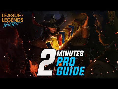 LOL WILDRIFT:BEST TWISTED FATE PRO GUIDE IN 2 MINUTES