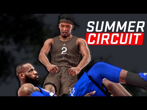 CRAZY NBA Summer Circuit Finals | Team Nike Vs Team Jordan | NBA 2k22 MyCareer