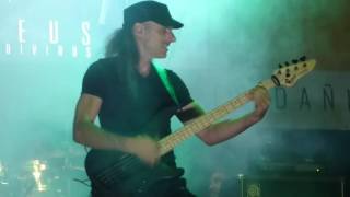 Luca Turilli's Rhapsody Bass Solo Patrice Guers en Lima Metal Fest 2016