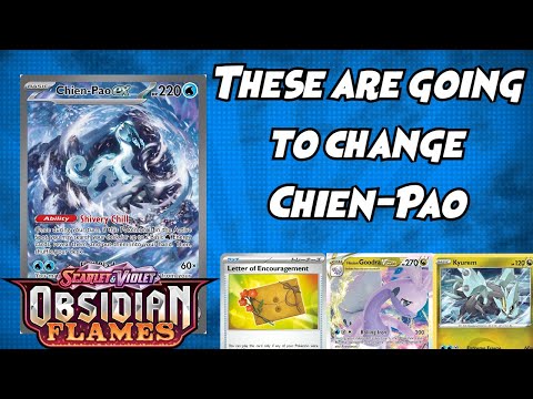 Obsidian Flames gives Chien-Pao a HUGE makeover | Pokemon TCG