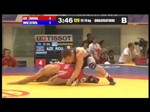 Kazan-2013 / Jabrayil Hasanov AZE) - Marius Atofani (ROU) - 1/16 final